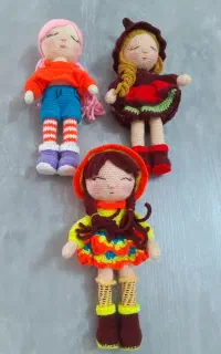 عروسک بافتنی