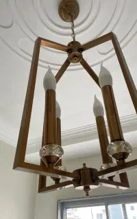 لوستر چهار شعله سالم