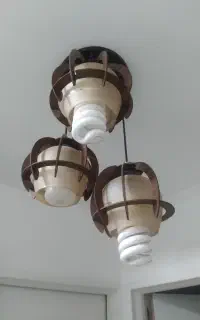 لوستر چوبی ارزان دوتا