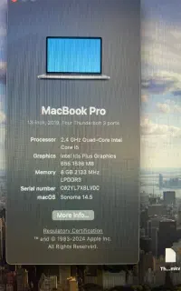 Macbook pro 2019