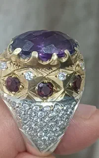 انگشتر آمیتیست