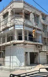 داربست فلزی (کعبی)تمام نقاط اهواز اجرا میشود