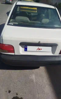 پراید سفید مدل ۱۳۹۰