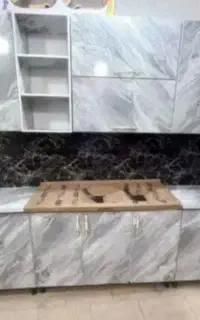 کابینت بدنه فلز طرح سنگ