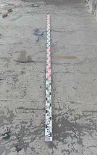 شاخص (میر) ترازیاب / کاغذ شطرنجی نقشه کشی / شیرازه