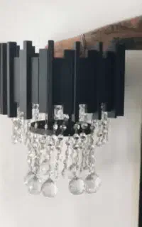 لوستر اسپرت لاکچری مشکی مدرن اسپرت