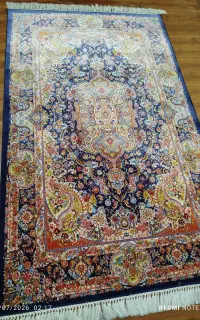 فرش چهار متری طرح ابریشم سالاری