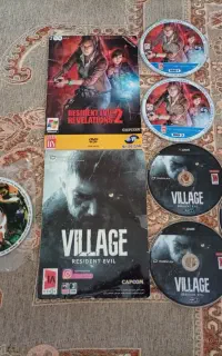 3 عدد بازی resident evil