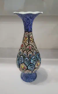 گلدان میناکاری