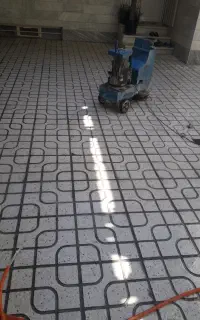 ساب زدن سنگ وموزاییک