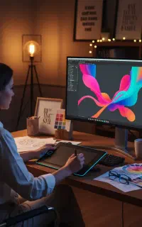 طراحی خاص بنر کاتالوگ کارت لوگو پست استوری تراکت