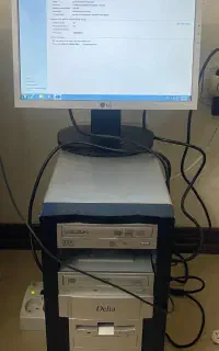 مانیتور ۱۷ اینچ ال جی و کیس دلتا