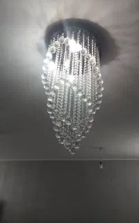 لوستر کریستال  ۷  لامپه