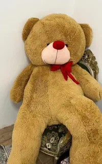 عروسک خرس بزرگ دو متری کاملا نو
