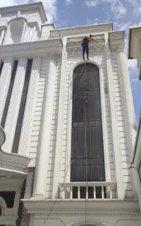 نماشویی بندباز راپل پیچ رولپلاک نما شستشوی نما