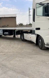 تریلی سه محور کفی تیغه کمپرس نقداقساط