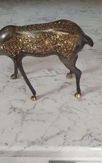 مجسمه اهو برنز