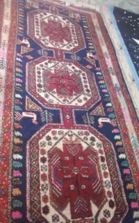 فرش دستباف قدیمی سالم درحدنو