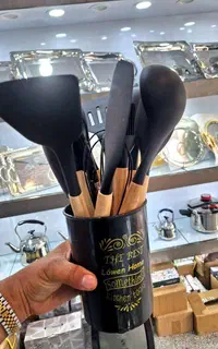 ملاقه و کبکیرهای چوبی،سلیکونی و پلاستکی ریور