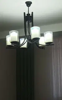 لوستر شیش شاخه نو