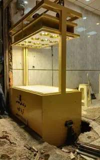 گاوصندوق آسانسوری آریاکاوه مدل پیچ و زنجیر ،جک