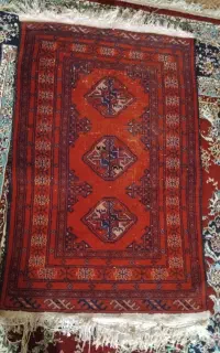 قالیچه دستبافت اصل ترکمنی