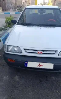 پراید در حد خشک