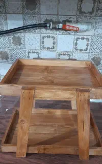 استند جا ادویه چوبی