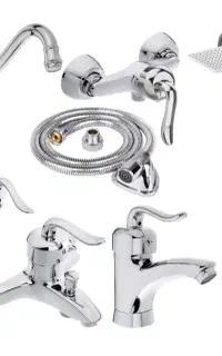 ست شیرالات قجری مجموعه ۶ عددی(حمام و اشپز و)