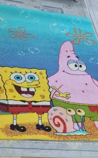 فرش بچه گانه باب اسفنجی