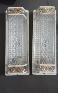 چراغ دیواری مدل سیتا لاکچری سر پیچ سرامیکی