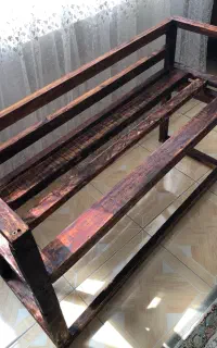 نیمکت چوبی نراد دستساز