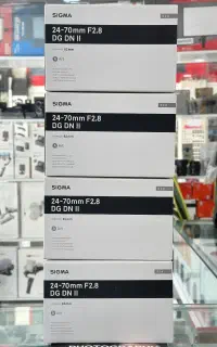 لنز سیگما 24 70 F2 8 مانت سونی تایپ ۱ و ۲