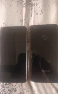 دو تا گوشی آنر ال سی دی سوخته