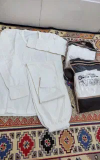 ست بلوز شلوار سفید