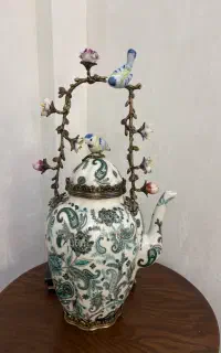 قوری برنجی مومی