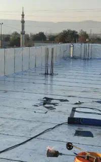 نصب ایزوگام اسفالت (حتی کمتر از یک متر )