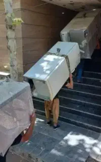 باربری اثاث کشی ، کامیون. نیسان.وانت.کارگر حمل