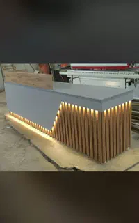 میزمنشی/کانترسالن ارایشگاه لابی/پیشخوان میزپذیرش