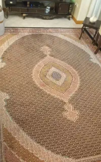 ۳ تخته فرش ۹ متری طرح ماهی ماشینی