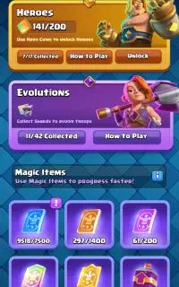 اکانت کلش رویال ده ساله clash royale