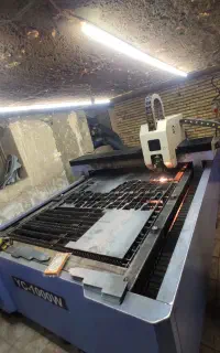 برش لیزر فلزات داخل شهر