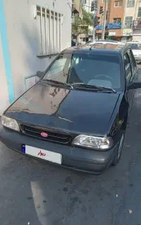 پراید مدل ۸۵ یک وجب رنگ