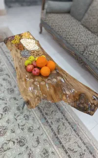 میز عسلی جلو مبلی