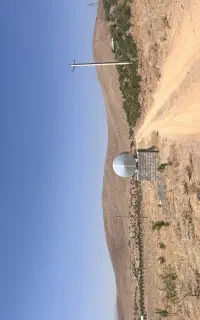 زمین کشاورزی روبه روی گاوداری جاده سامان