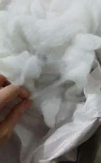 پشم شیشه خورد شده مناسب بالش ،تشک ...