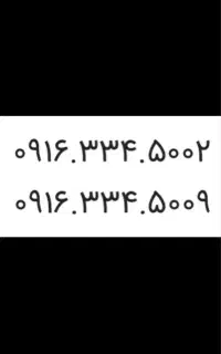 ۰۹۱۶۳۳۴۵۰۰۲