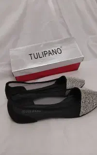 کفش مجلسی TULIPANO نگین‌دار سایز ۳۹ نو