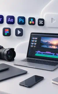 0 تا 100 تولید محتوا ، عکاسی ، ادیت
