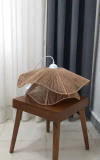 لوستر رافیا و مکرومه
